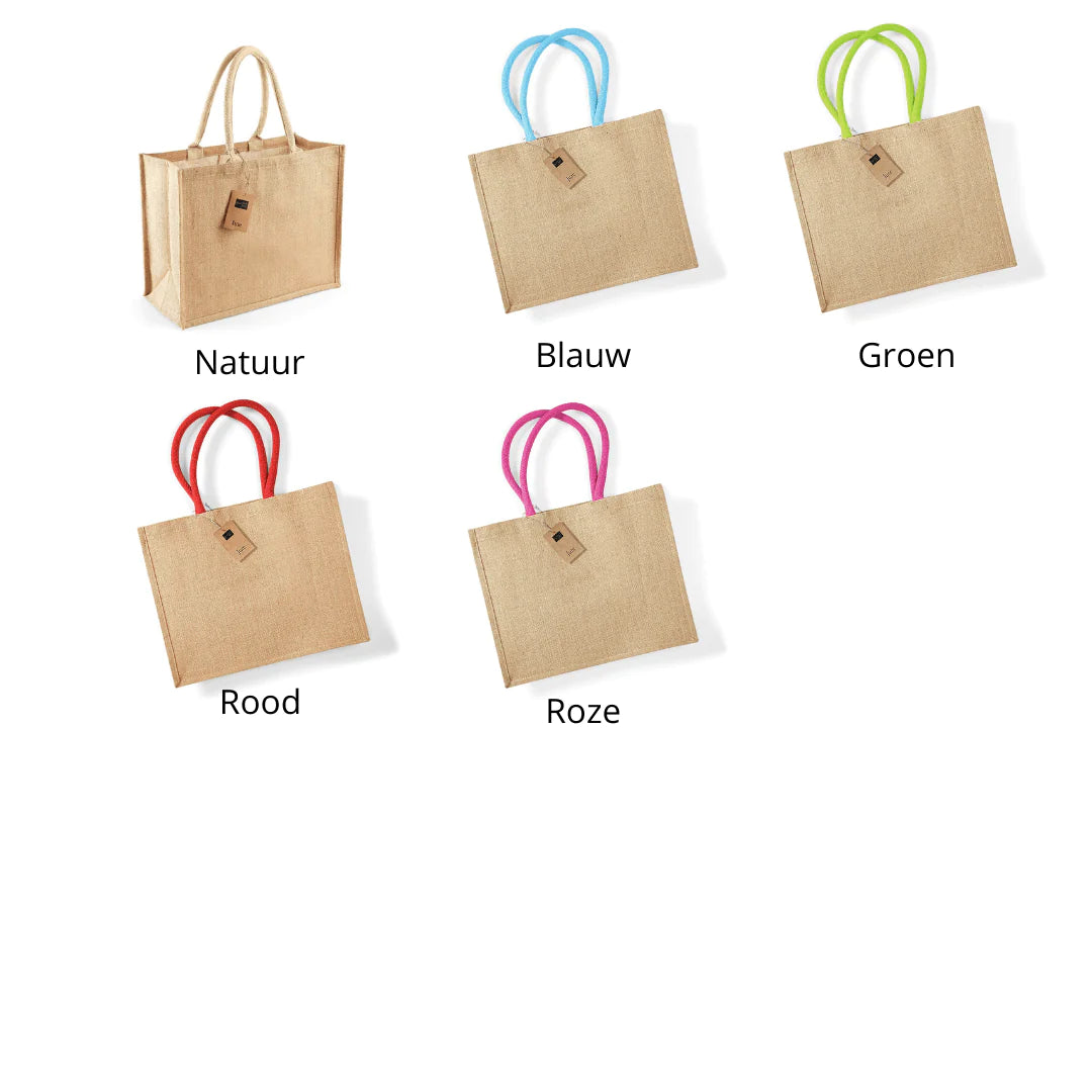Jute tas logo