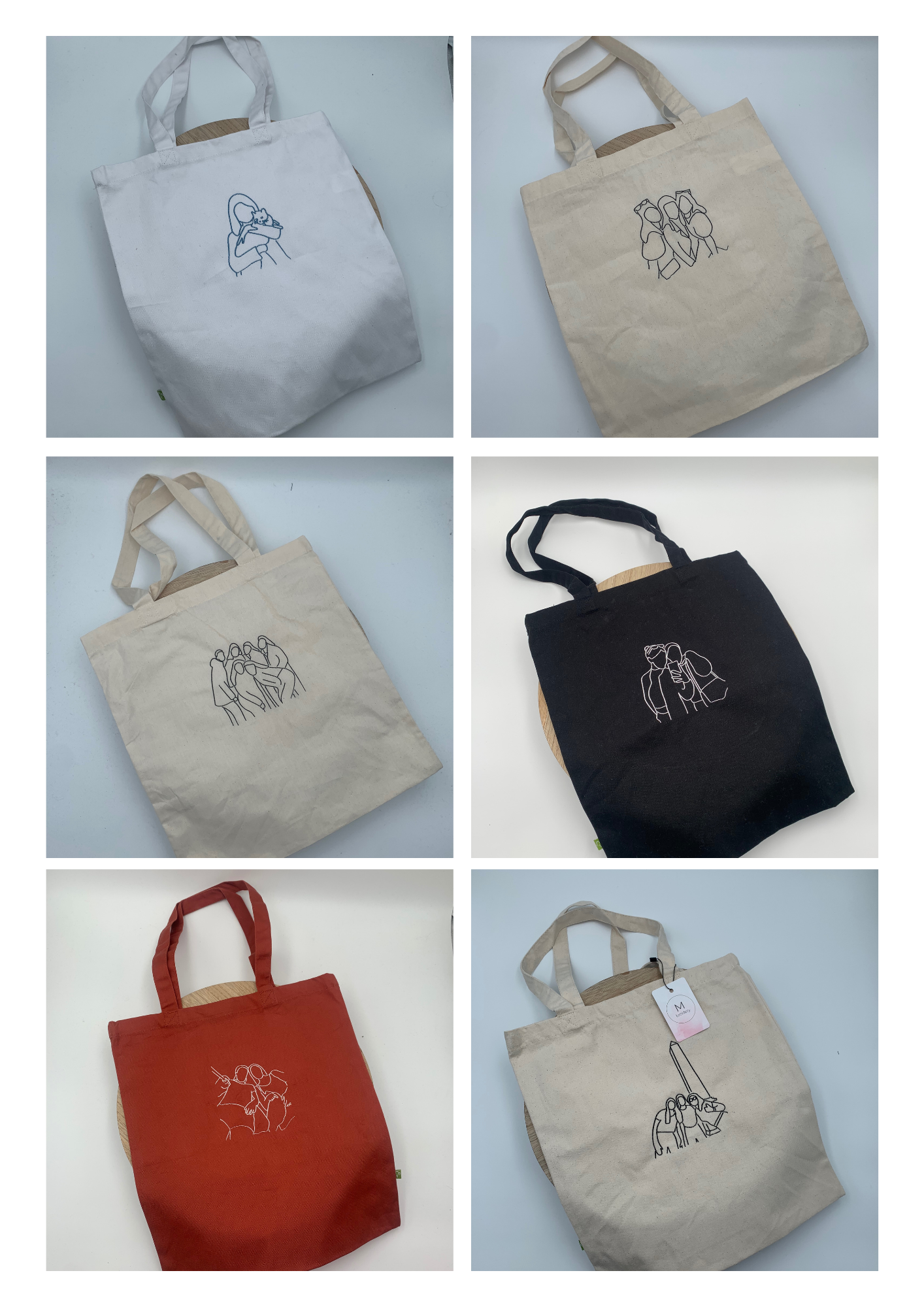 Tote bag met foto