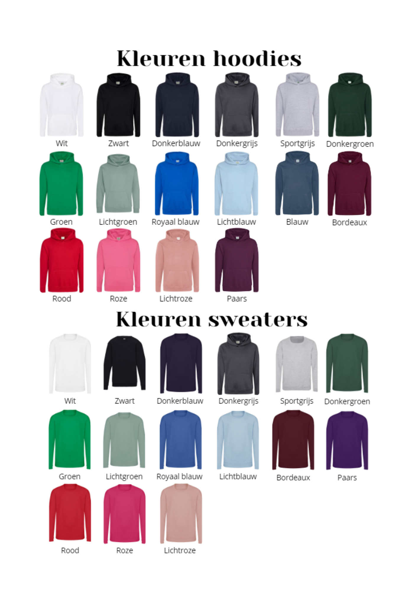Kindertrui met lijntekening (klein)