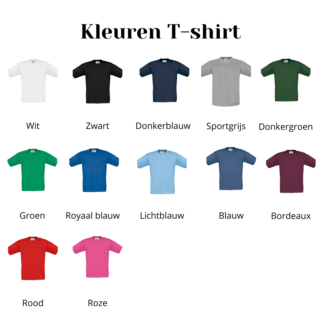 T-shirt kinderen met tekst