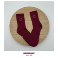 sokken bordeaux