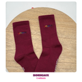 sokken bordeaux