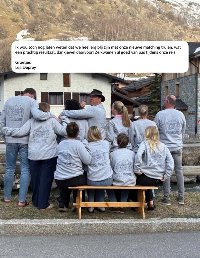 Matching familietruien