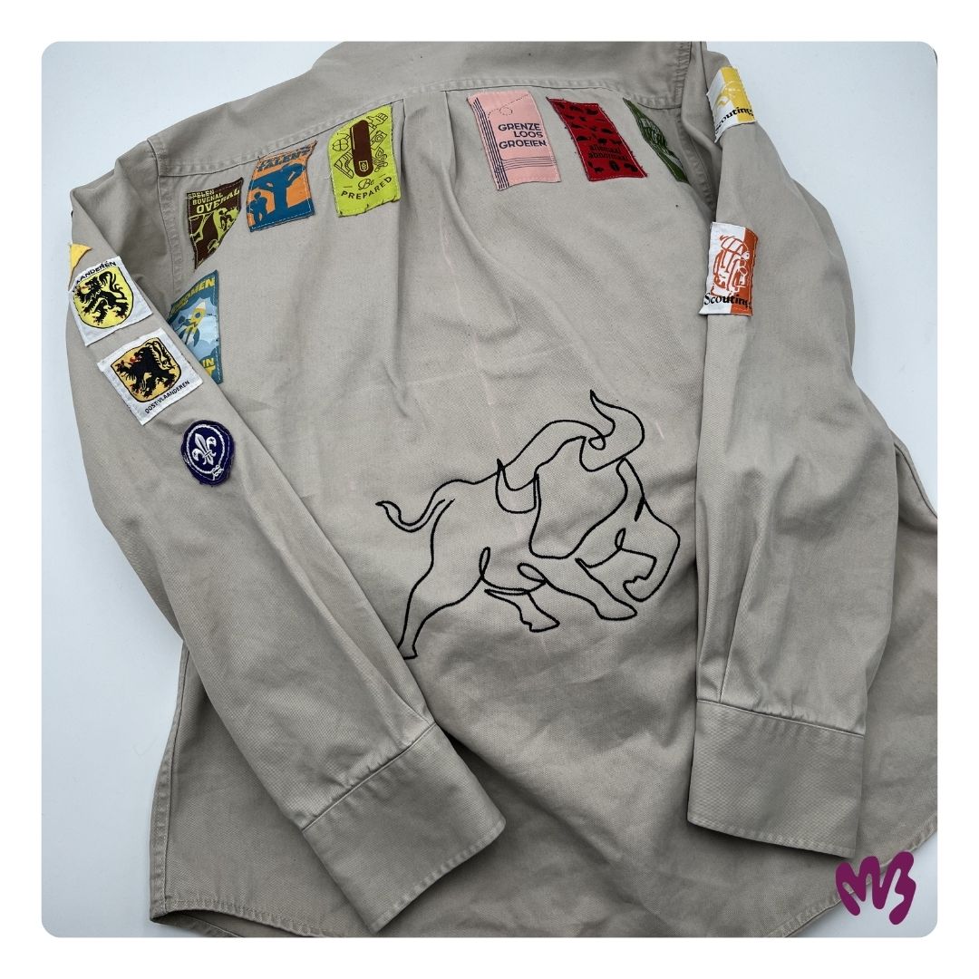 Scoutshemd laten borduren