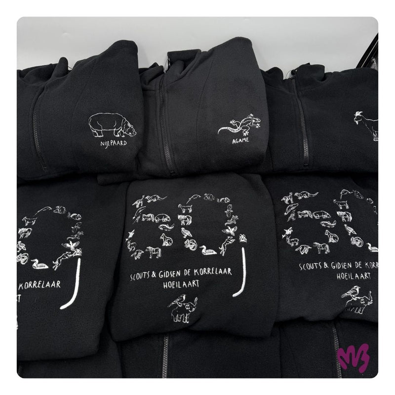 Groepsaankoop fleece trui