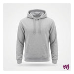 Geborduurde hoodie in sportgrijs