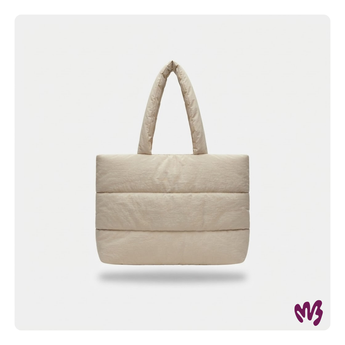 Tote bag quilted