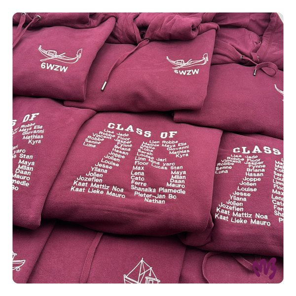 Groepsaankoop hoodie Class of