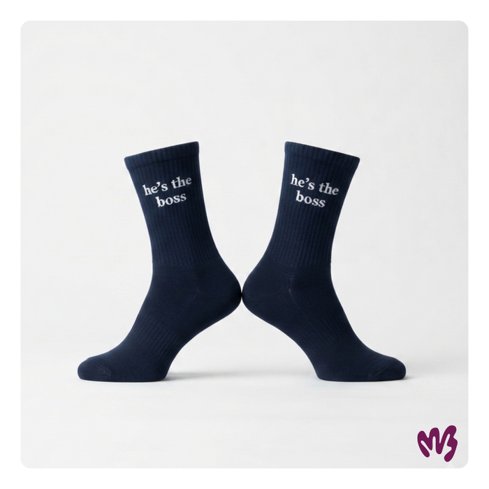 sokken donkerblauw