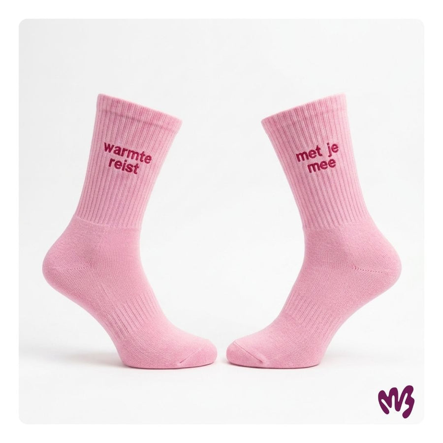 sokken roze