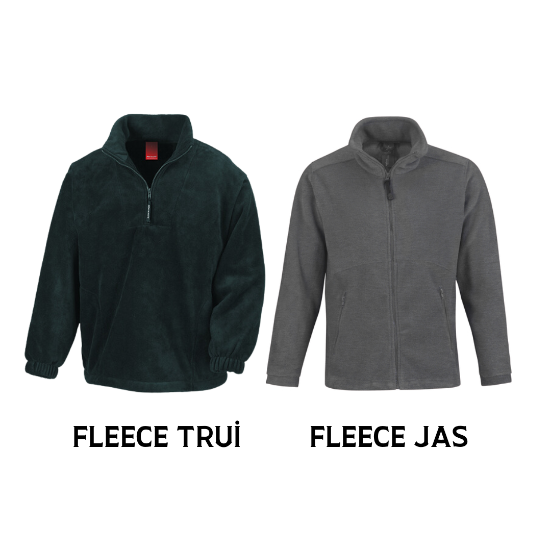 Fleece trui/ jas