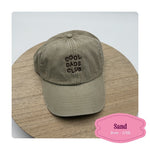mannen vintage pet in de kleur sand met in het midden coole quote geborduurd voor de papa's, ideaal vaderdagcadeau